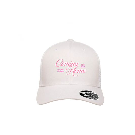White/Pink Hat
